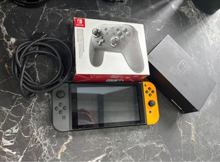 Nintendo Switch + Mando Pro + Dock