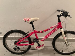 Bicicleta infantil QUER 200 rosa