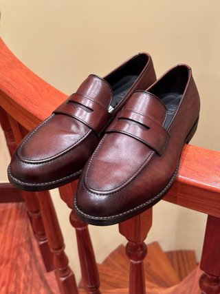 Zara – Mocasines de piel elegantes – Talla 41