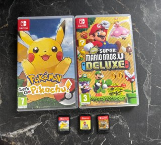 Lote 3 Juegos Nintendo Switch: Zelda, Mario, Pokém
