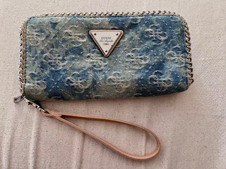 Cartera Monedero Guess Denim
