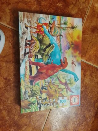 Puzzle Educa 100 Dinosaurios
