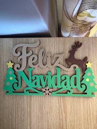 Cartello decorativo Buon Natale
