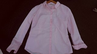 Camisa Stradivarius Rosa Talla s
