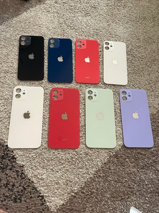Vetro scocca iphone 12 e 12 mini nuovo