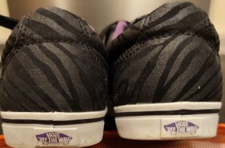 Zapatillas Vans Estampado Cebra T. 37