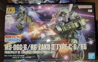 Maqueta HG Gundam The Origin Zaku II 1/144