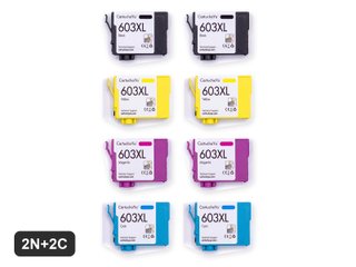 Cartuchos compatibles con Epson 603XL · 2N+2C