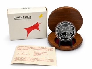 Proof 10 euro España 2002 - Presidencia Española