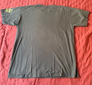 Camiseta Omo Rockabilly Skull Verde