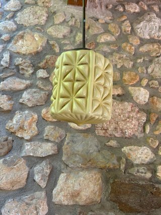 Lámpara de techo vintage principios s.XX