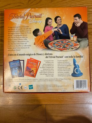 Trivial Pursuit Disney Juego de Mesa Familiar