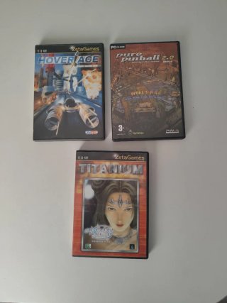 Lote 3 Juegos PC ZetaGames: Hover Ace, Pure Pinbal