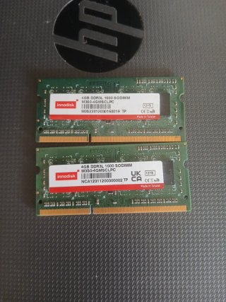 2 Módulos Memoria RAM 4GB DDR3L SODIMM