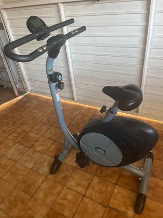 Bicicleta Estática Gris