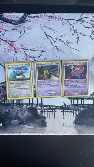 LOTE 3 CARTAS POKÉMON ANTIGUAS
