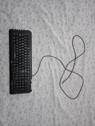 Teclado HP Negro Cableado