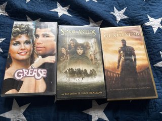 Lote de 3 Películas VHS