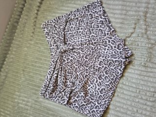 Falda pantalón Stradivarius animal print
