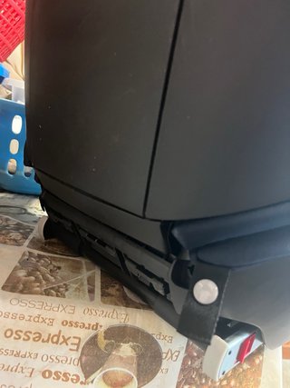 Silla de coche negra