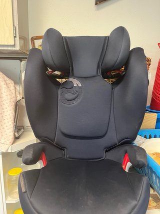 Silla de coche negra