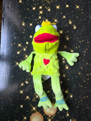 Marioneta de mano Rey Rana - HABA (Títere)