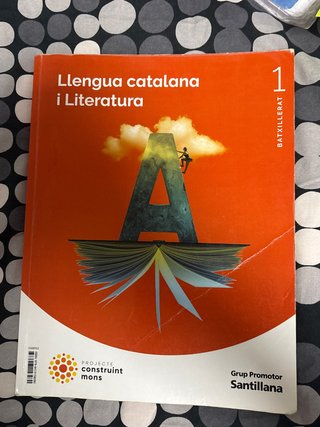 Llengua catalana i Literatura, 1 Batxillerat, p...