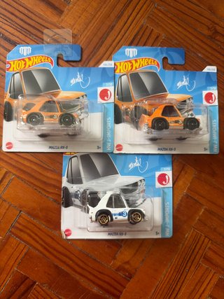 Hot Wheels Mazda RX-3 (3 unidades)