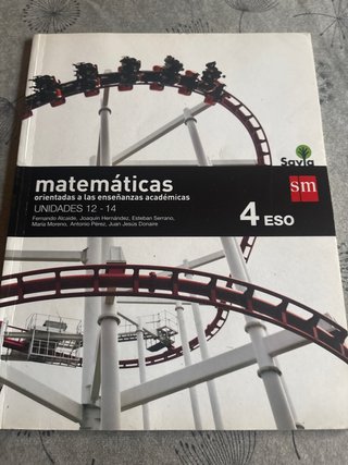 Matematicas sm 4 Eso