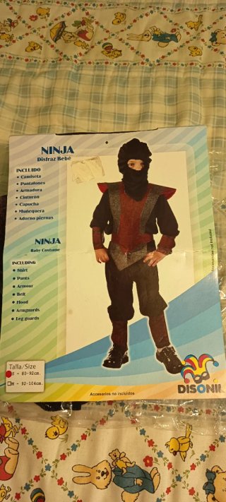 Disfraz Ninja Talla S/M