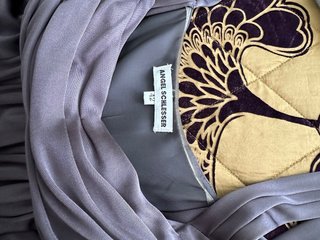Vestido fiesta Angel Schlesser de punto de seda