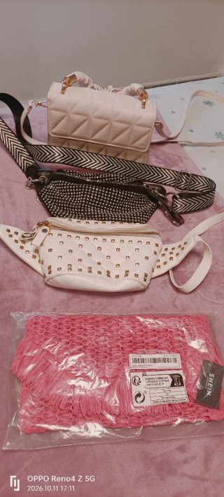 Lote de 4 bolsos variados