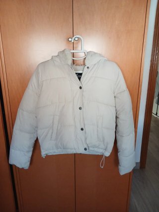 Chaqueta Hollister Beige Mujer Talla S
