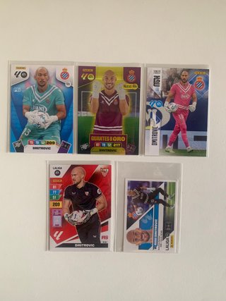 Lote de 5 cromos de Marko Dmitrovic