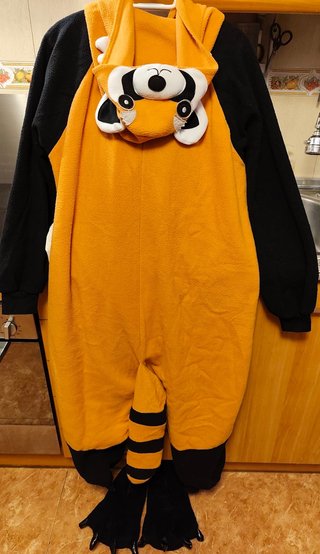 Pijama Kigurumi Panda Rojo Talla M