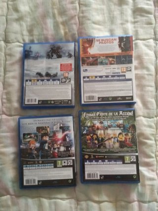 Lote 4 Giochi PS4