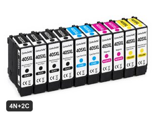 Cartuchos compatibles con Epson 405XL · 4N+2C