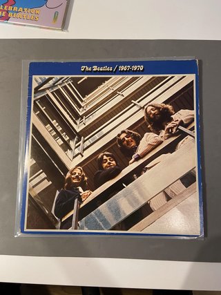 The Beatles 1967-1970 Álbum Azul ES 1973, gatefold