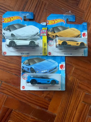 Hot Wheels Acura NSX 90 (3 uds)
