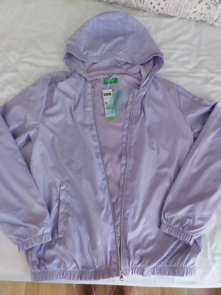 Chaqueta cortavientos Benetton niña 3xl
