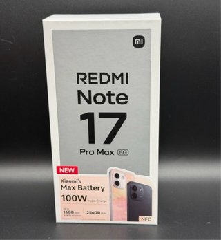 Redmi Note 17 Pro Max 5G 256GB Nuevo sin abrir
