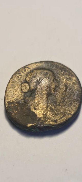 Sestercio Romano Faustina