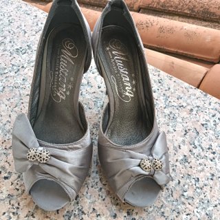 Zapatos de Tacón Mustang Gris