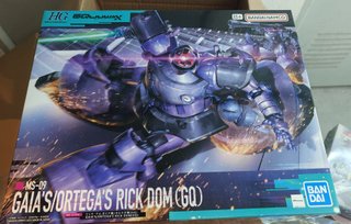 Maqueta HG 1/144 Gaia's/Ortega's Rick Dom (GQ)