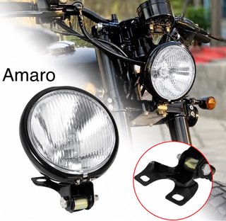 Farol Clássico/Vintage/Antigo Para Moto/Mota Cafe