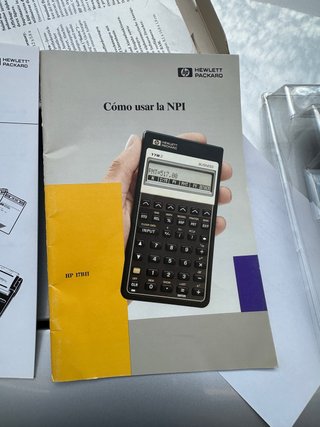 Calculadora Financiera HP 17BII