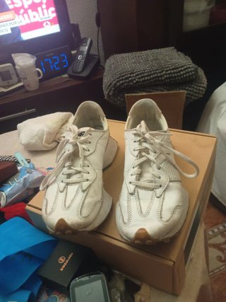 New Balance Tenis Blancos