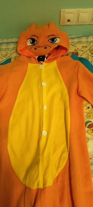 Disfraz Charmander Dragón Naranja