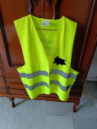 Lote chalecos reflectantes alta visibilidad