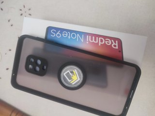 Caixa e cover Xiaomi Redmi Note 9S